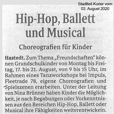 Hip-Hop, Ballett und Musical